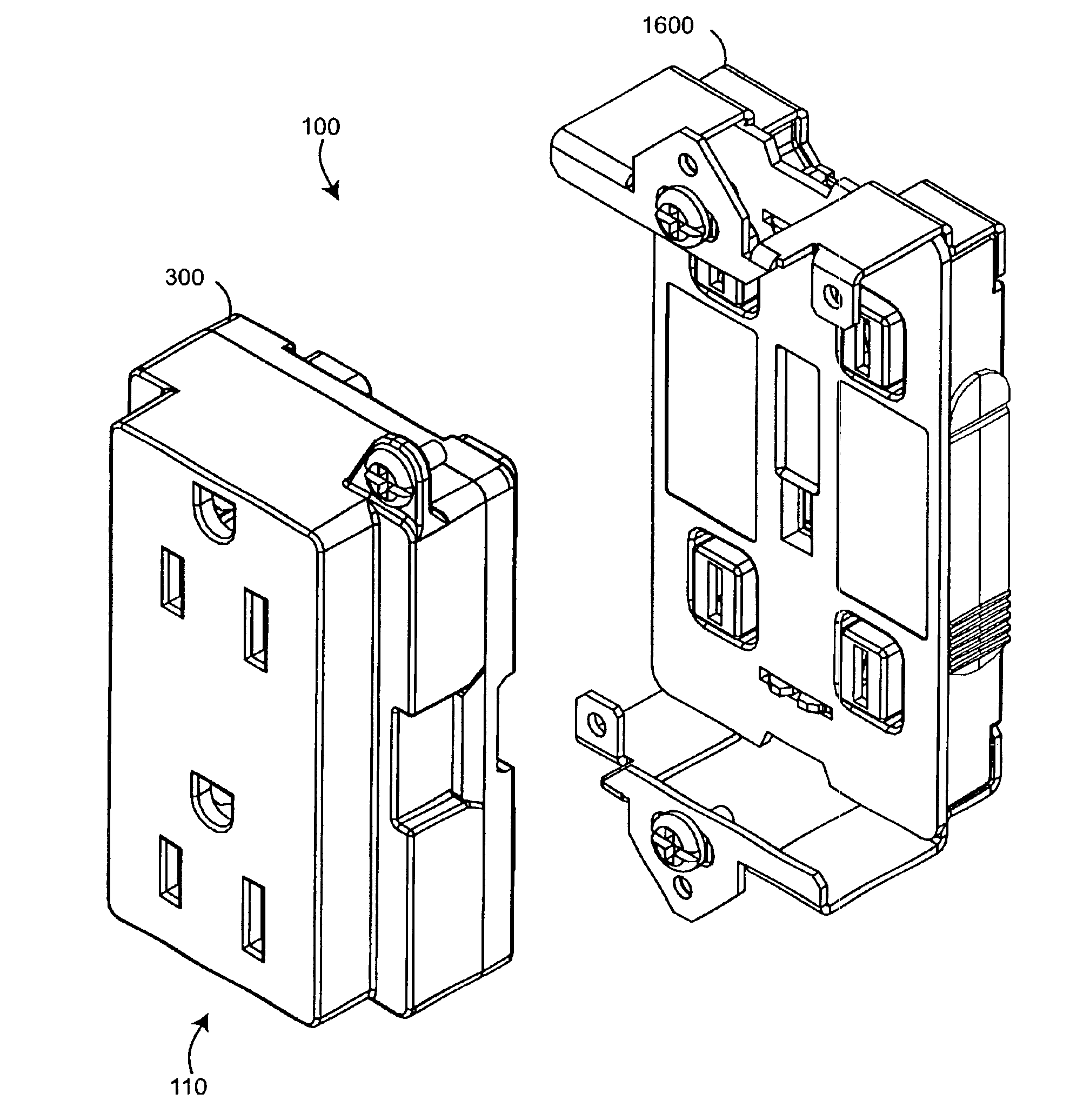 Safety module electrical distribution system