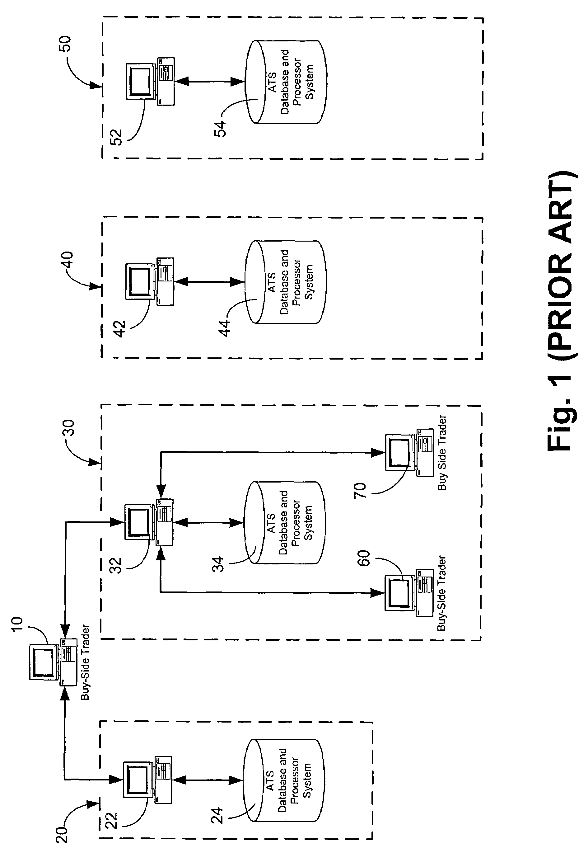 Method for providing aggregation of trading on multiple alternative trading systems