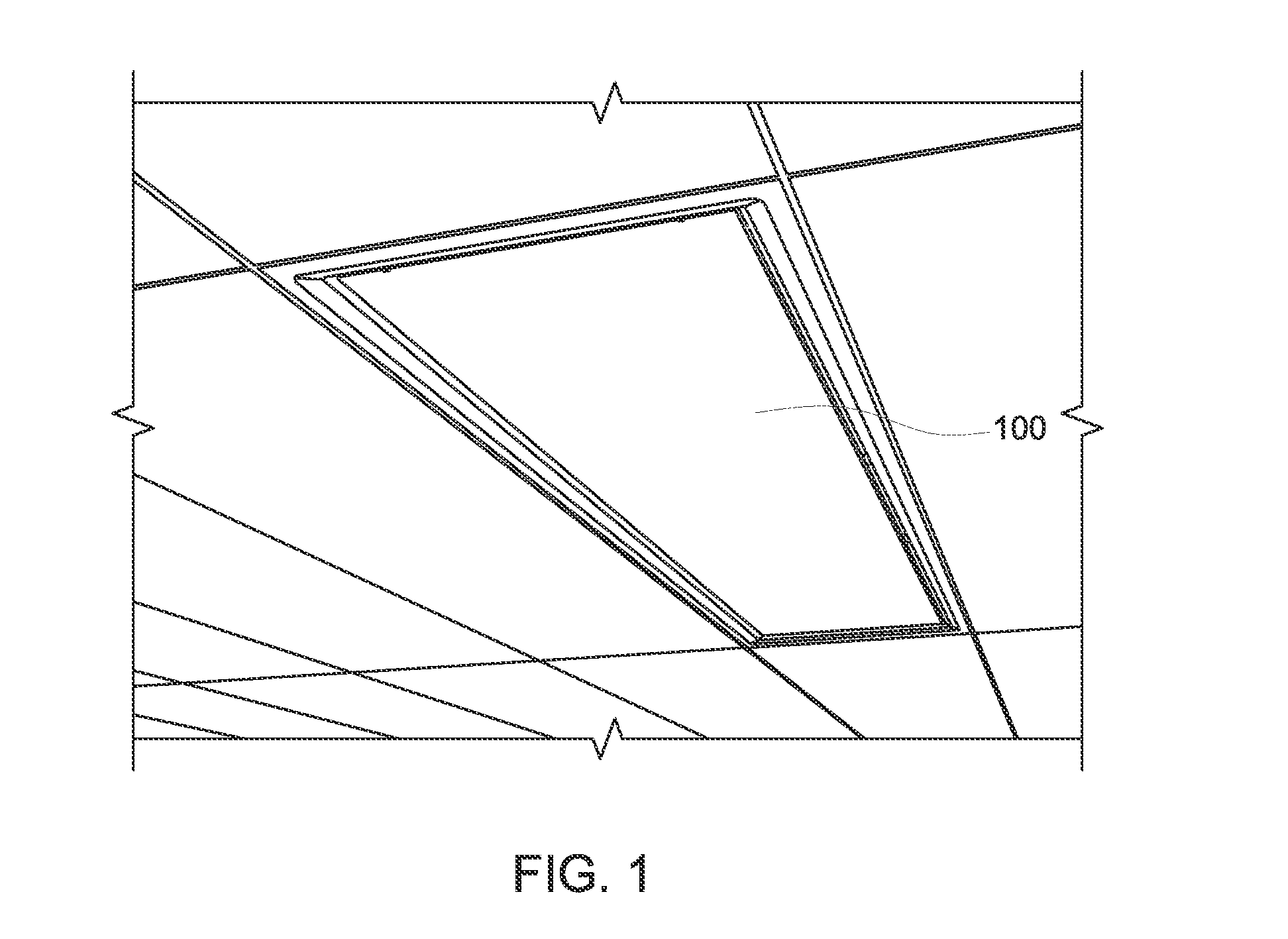 Edge-lit panel protection layer