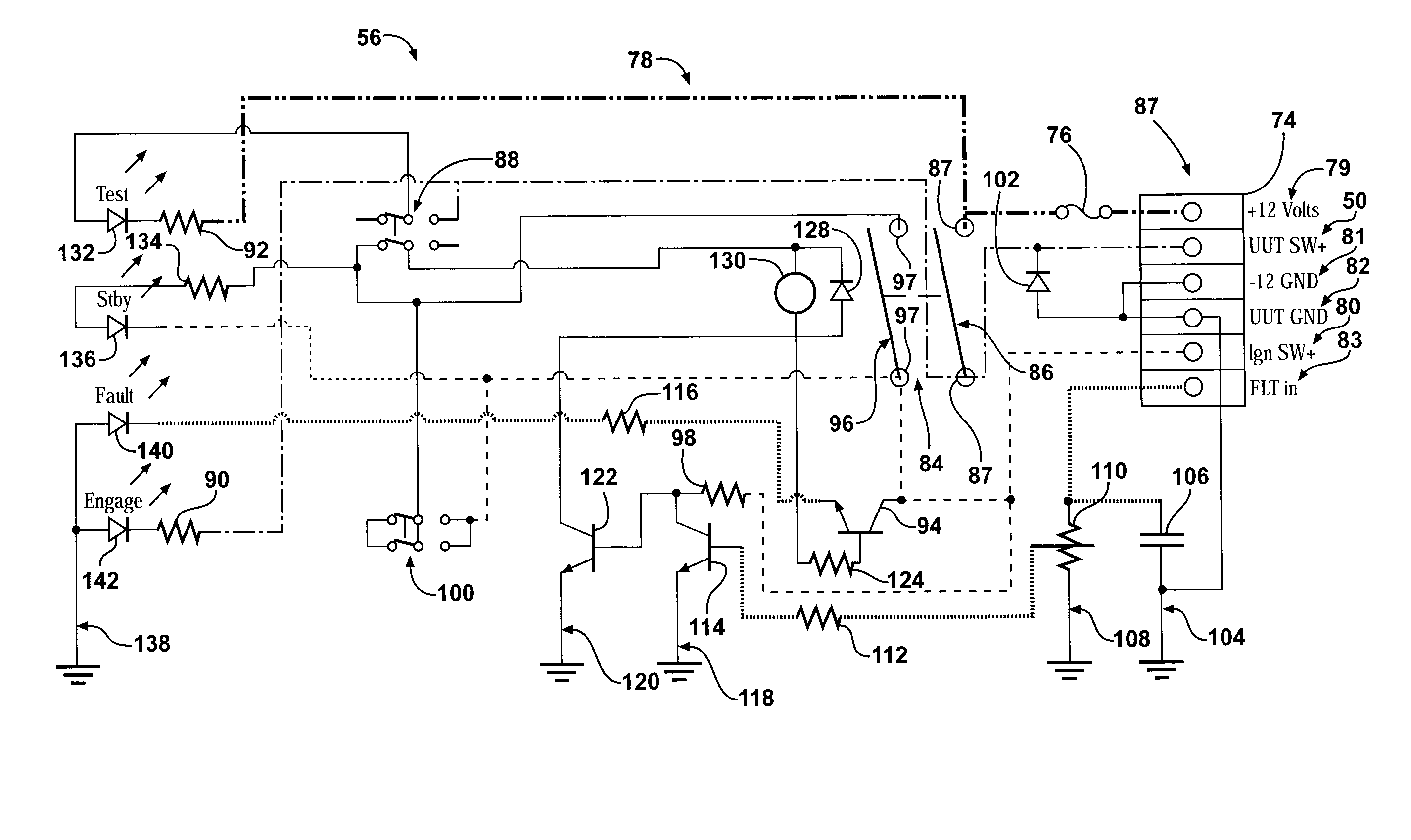 Electronically controlled locking differential having under-dash control system