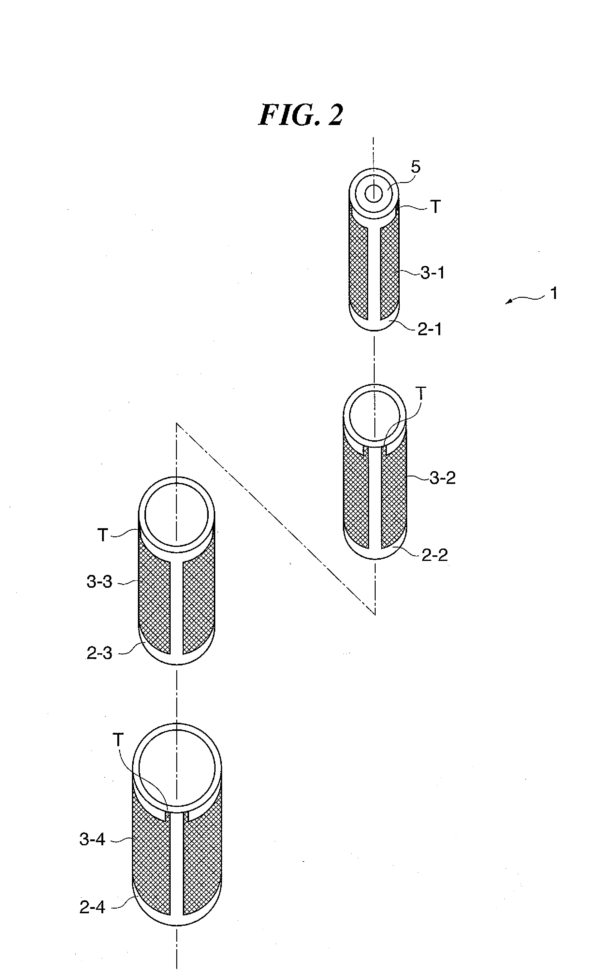 Stacked piezoelectric element, manufacturing method thereof and vibration wave driving apparatus