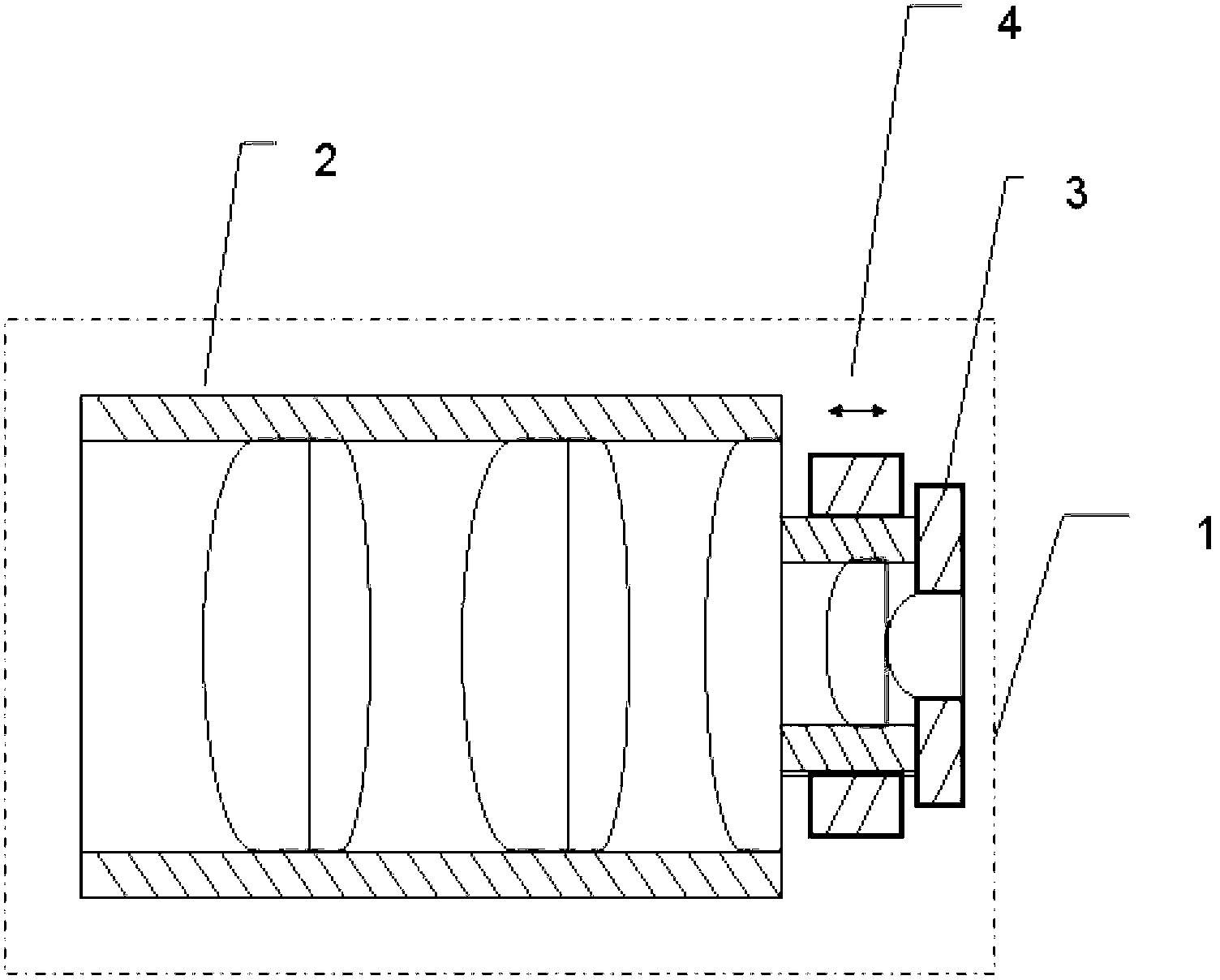 Imaging magnetic tweezers device, and system and method for integrating imaging magnetic tweezers device with single-molecule fluorescence technology