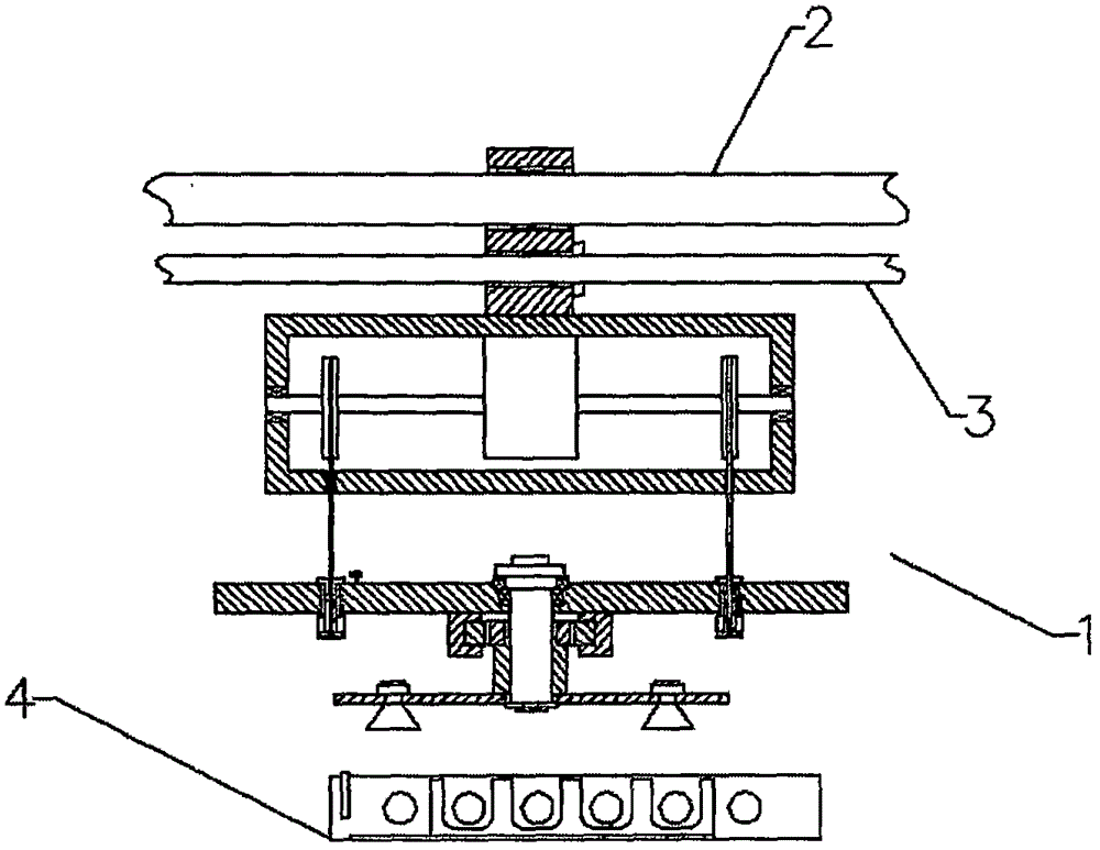 Automatic pressing board loading and unloading mechanical arm