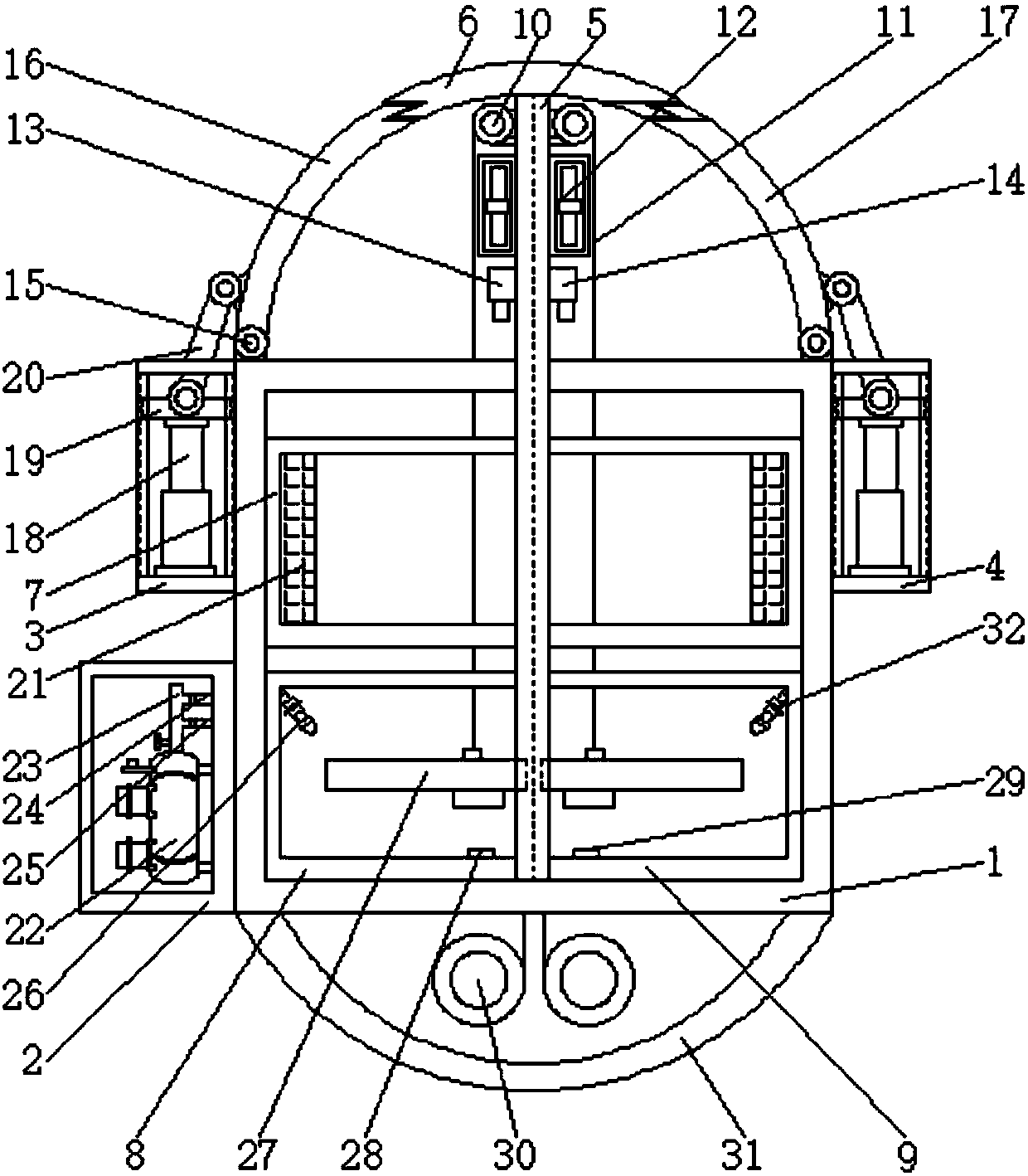 Device for disinfecting medical equipment