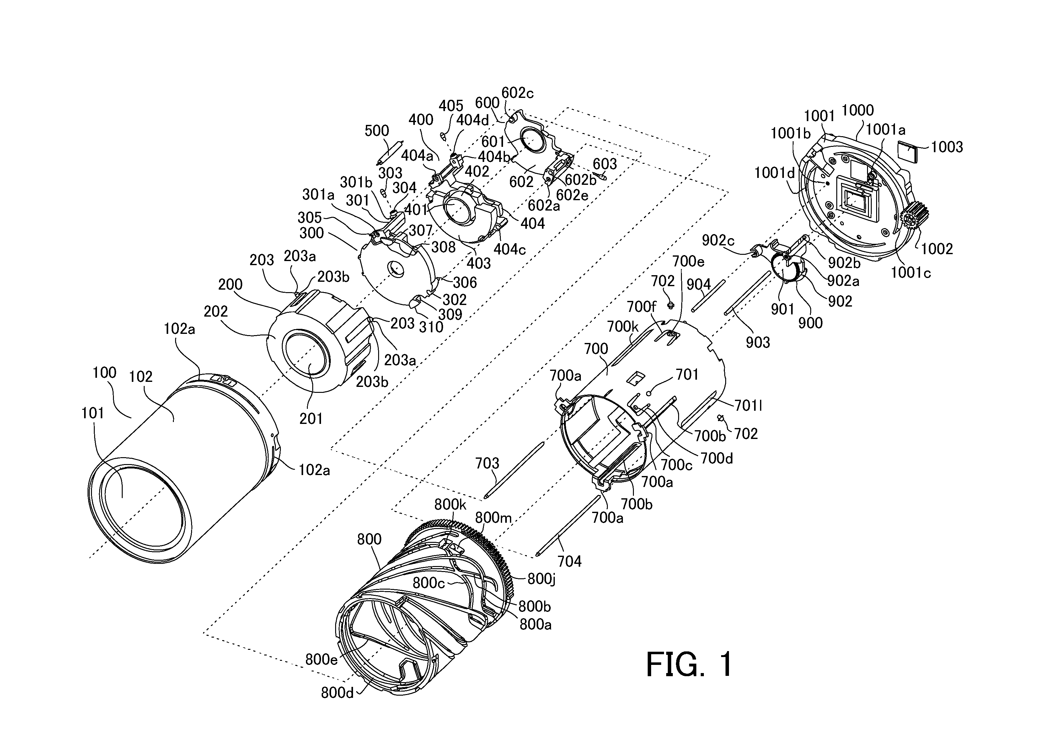 Zoom lens barrel capable of retracting into lens barrel body