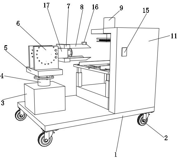 A high-power motor slip ring replacement device