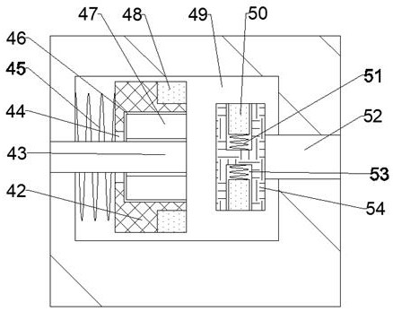 Efficient working and automatic heating forging device based on servo motor