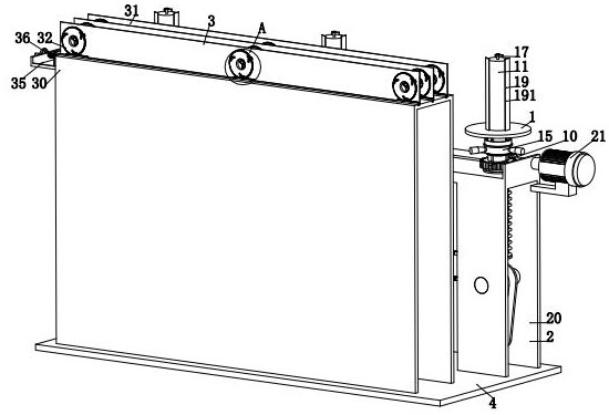 A fiber blended yarn processing and winding device