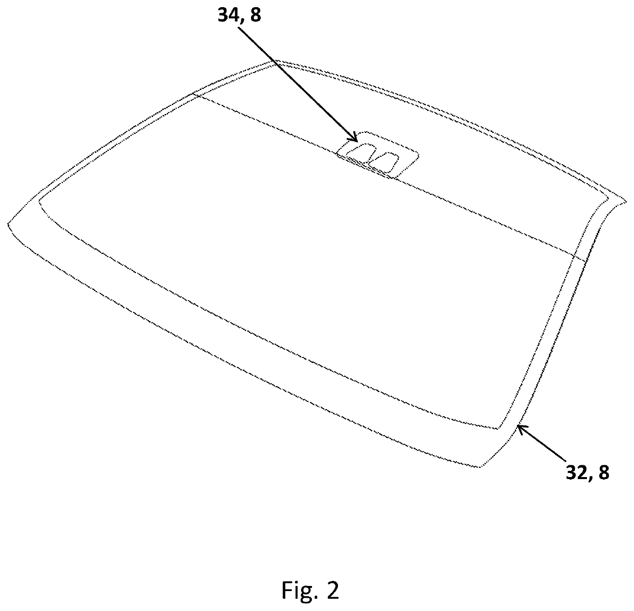 Glass laminate with printed obscuration having superior strength and optical quality