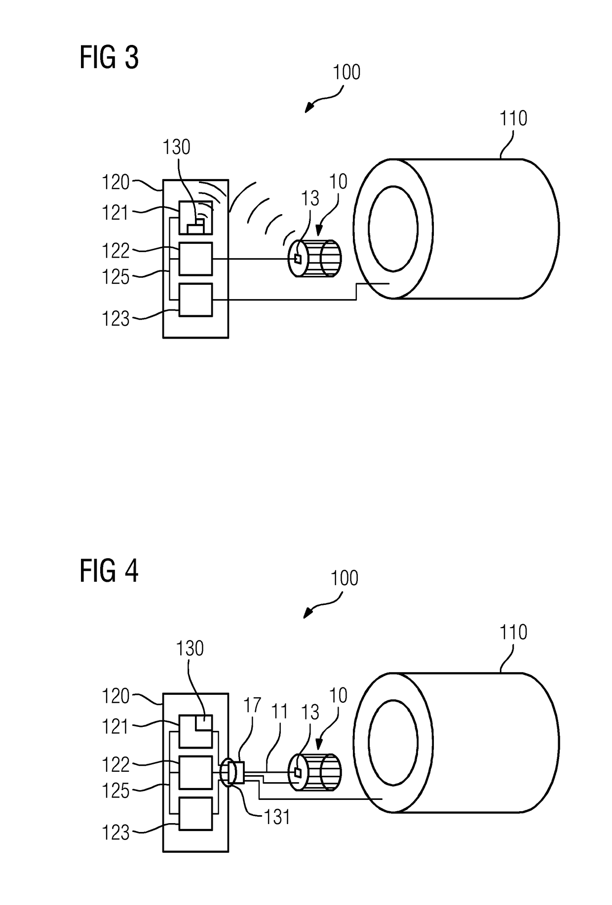 Local transmit coil with integrated safety device