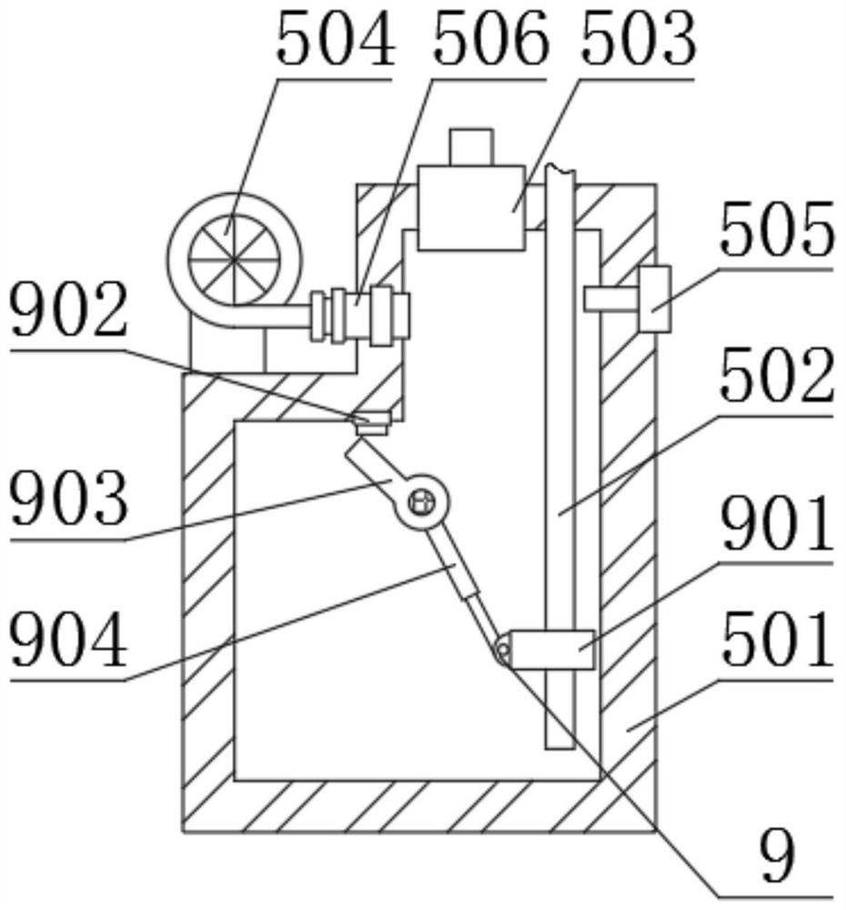 Low-power-consumption ventilation system for coal mine ventilation and using method thereof