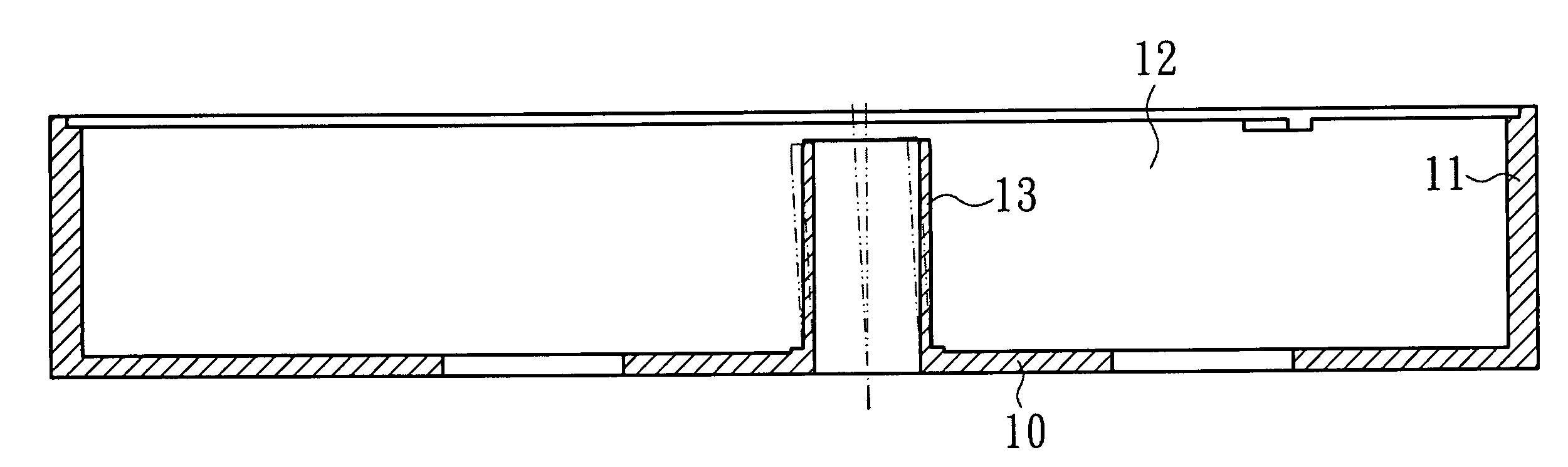 Base design of cooling structure