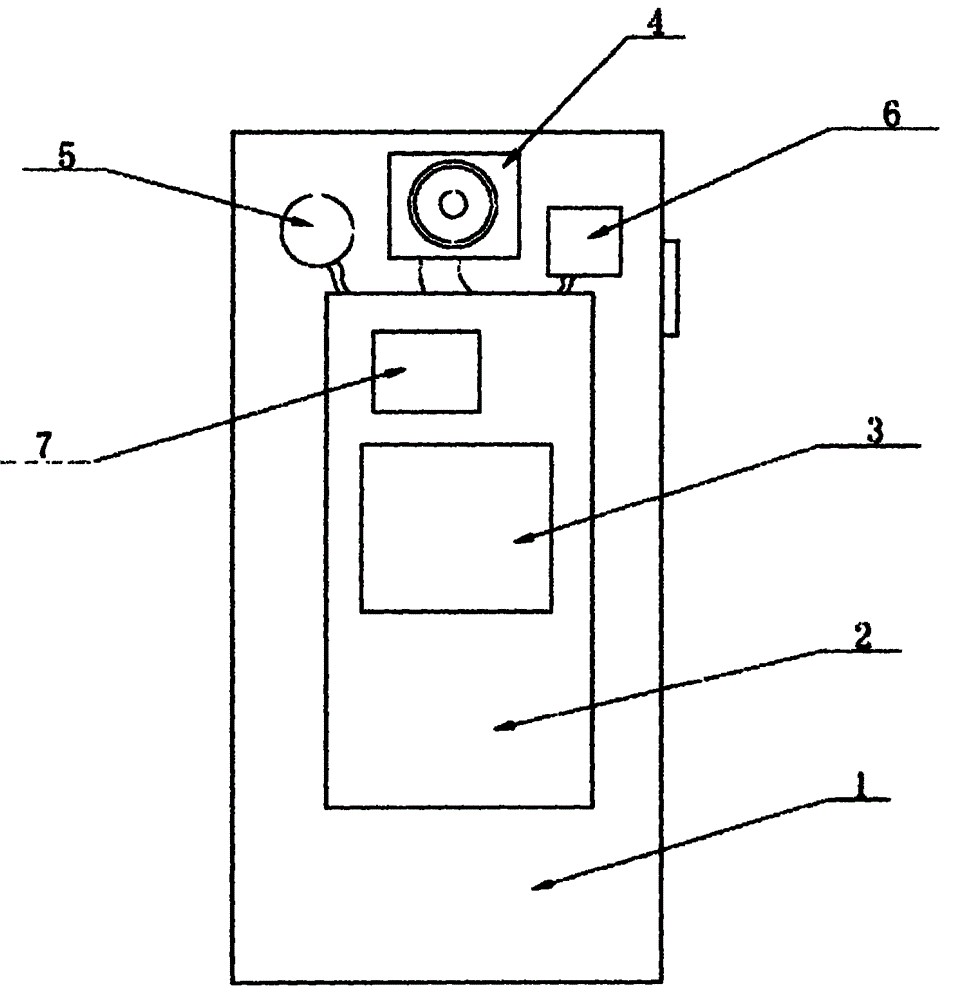 Mobile phone with photographing stabilization function and stabilization method in photographing process of mobile phone
