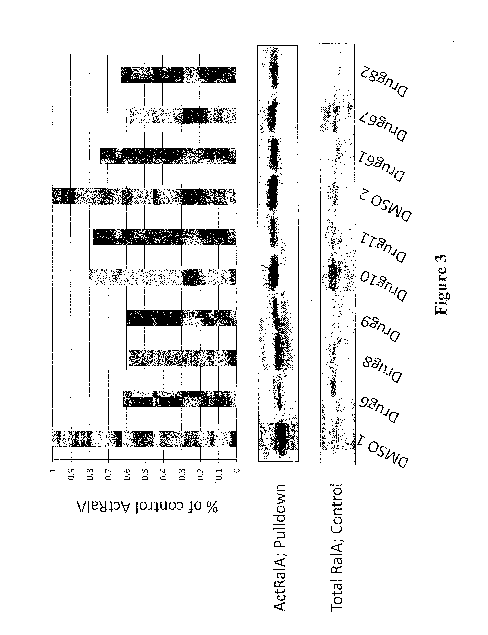 Anti-cancer compounds targeting Ral GTPases and methods of using the same
