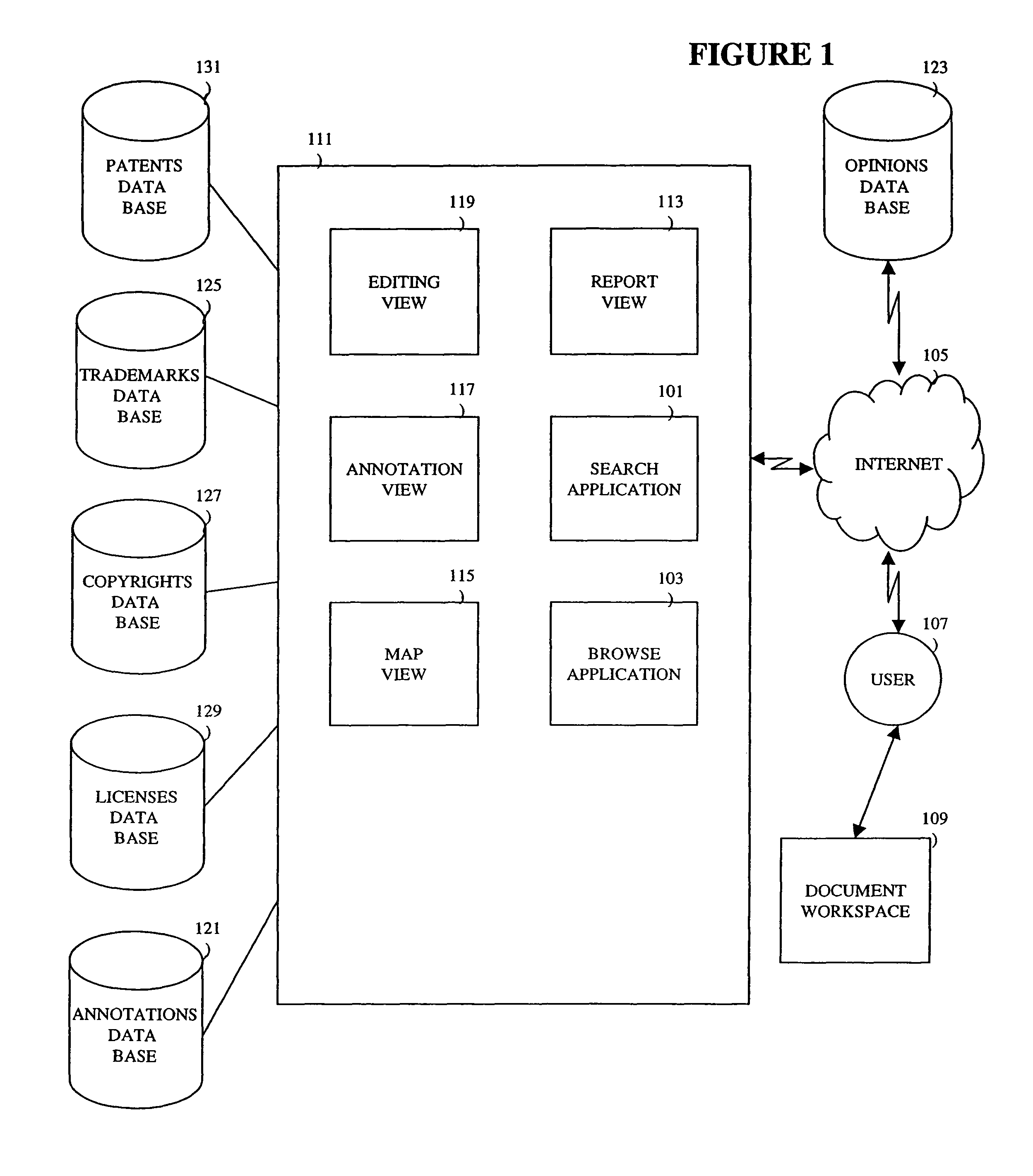 Computer assisted and/or implemented process and system for annotating and/or linking documents and data, optionally in an intellectual property management system