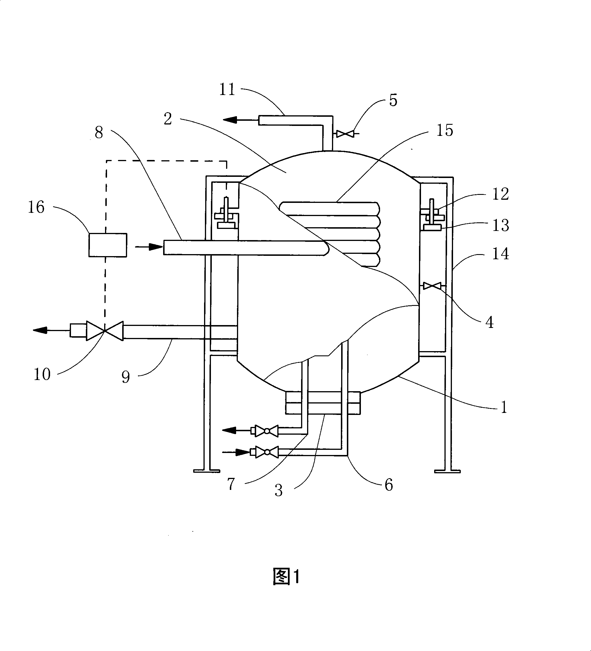 Oil tank dewatering device