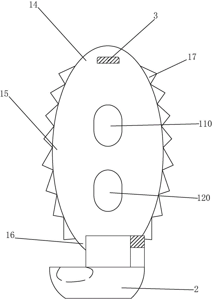 Lumbar interbody fusion fixing device adopting automatic screws for fixing