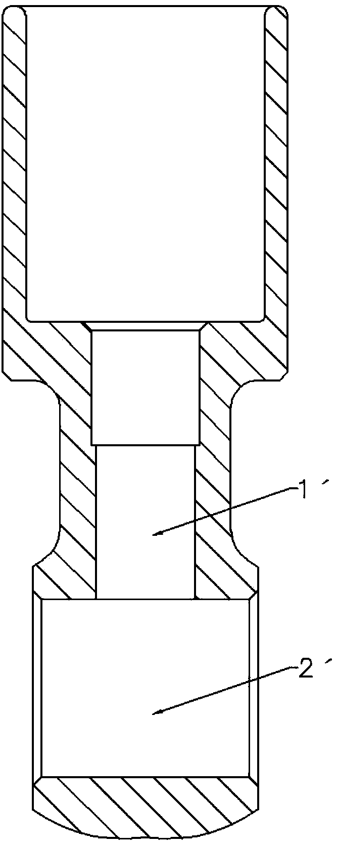 Burring cutter capable of rebounding automatically