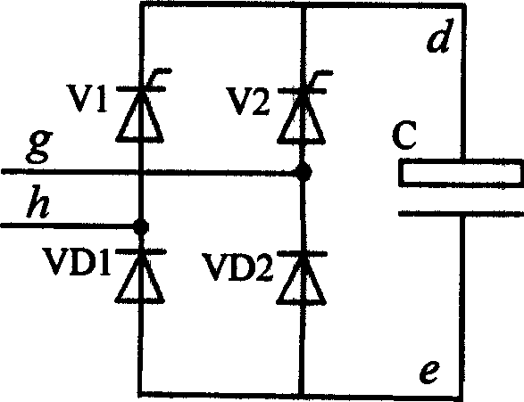 Series active AC voltage quality regulator and controlling method