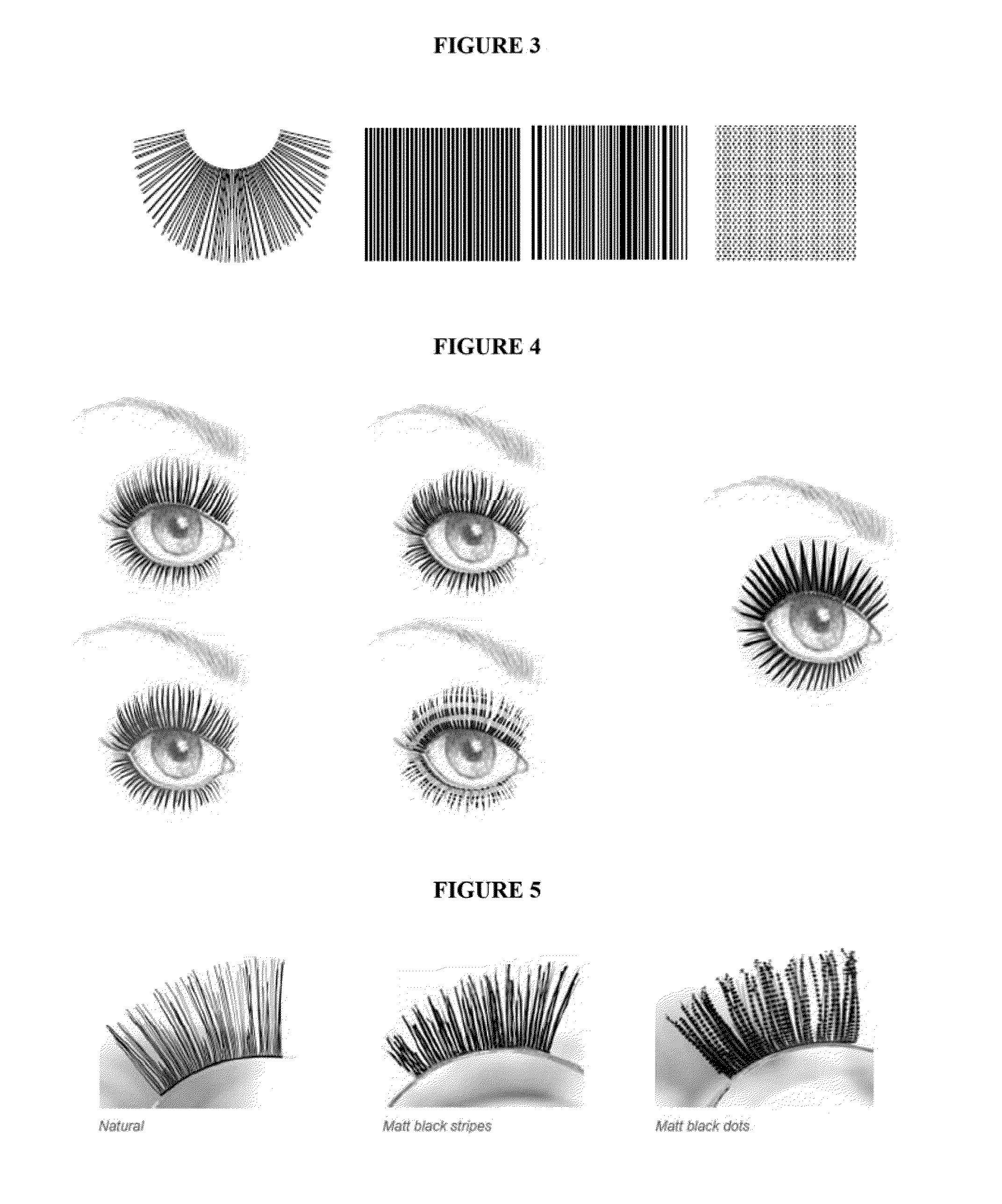 Composition and Method for Dry Application of Mascara