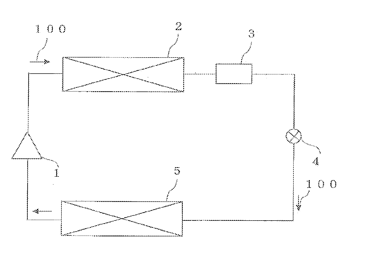Refrigerating cycle device and air conditioner