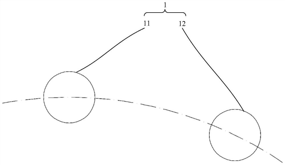 Orientation construction method for occluded jacking pipe group construction