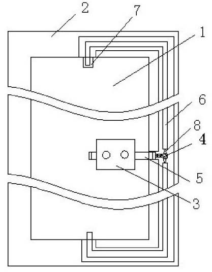 Multipoint-locking security door