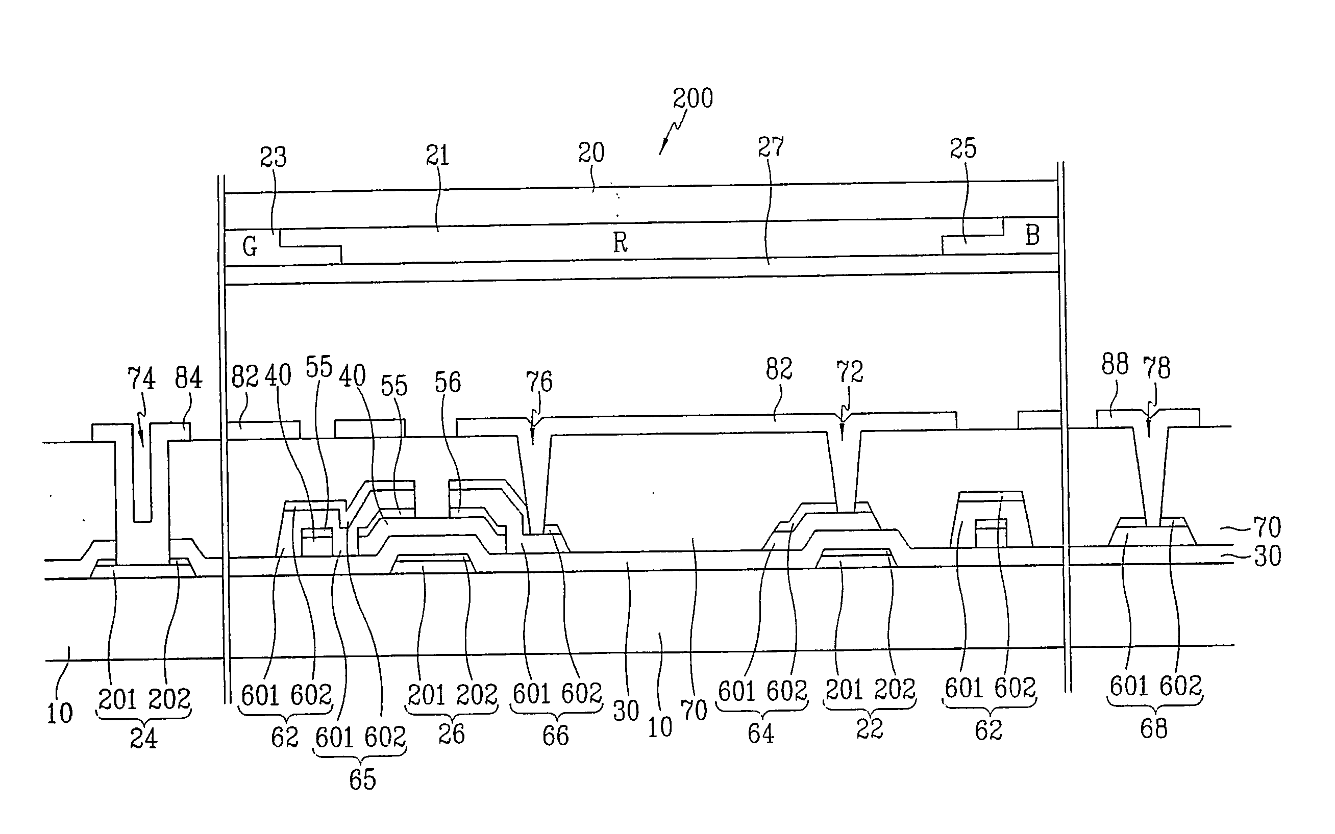 Wire for a display device, a method for manufacturing the same, a thin film transistor array panel including the wire, and a method for manufacturing the same