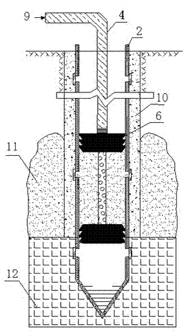 Construction method for grouting reinforcement of sleeve valve pipe