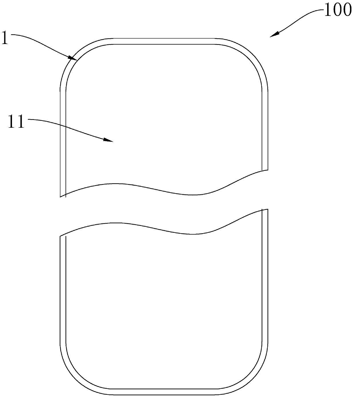 Mobile terminal, shell assembly, electrochromic material and preparation method of electrochromic material