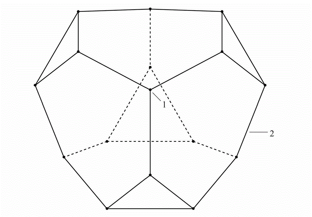 Regular tetrahedral symmetrical deployable mechanism unit
