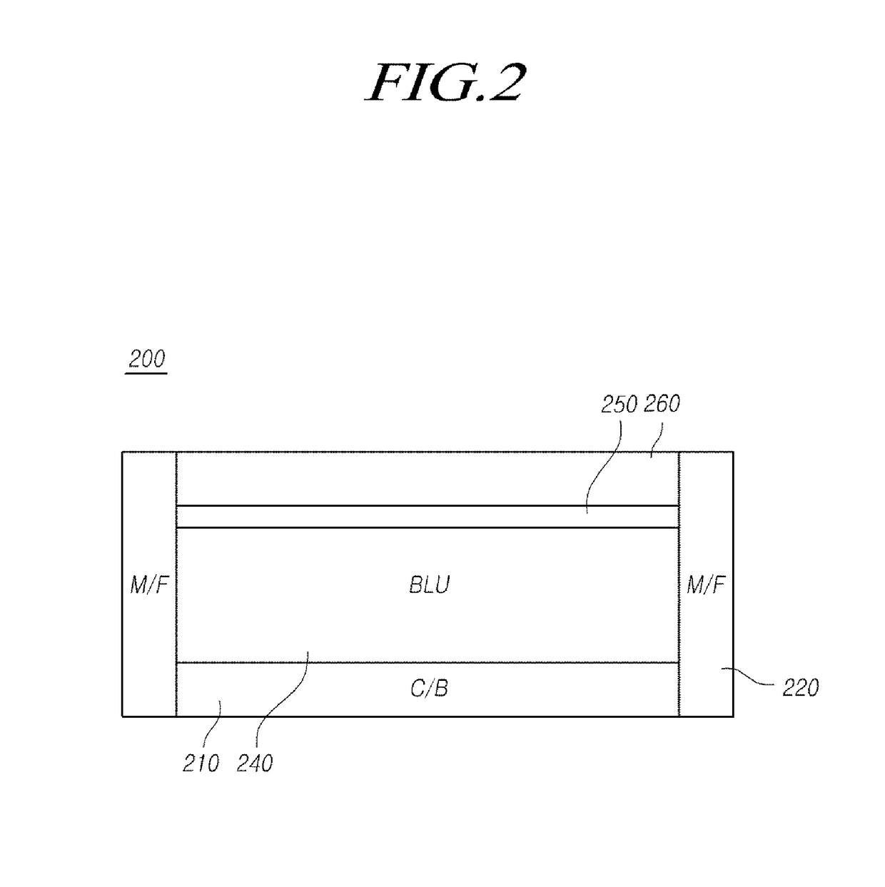 Liquid crystal display device comprising a screw-shaped combining member affixing a middle frame to a cover bottom through a first groove of a contacting portion
