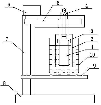 Well cementation flushing fluid evaluation device and method based on principle of identical shearing rate