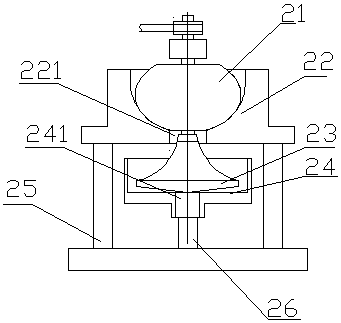 Stevia candy powder processing device