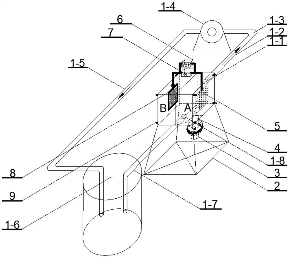 Device and method for treating anaerobic digestion wastewater and recycling nitrogen and phosphorus resources through continuous operation of magnesium-air battery