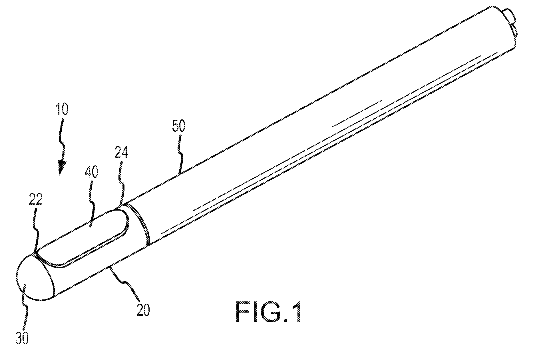 Ablation electrode and catheter assembly for epicardial mapping and ablation with directionally focused RF energy
