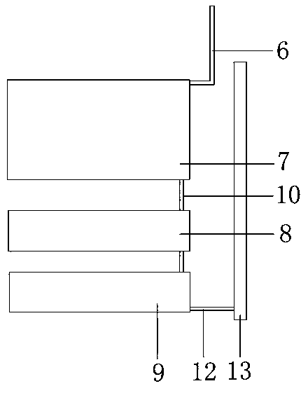 Air conditioning system with noise reduction device, and noise reduction method