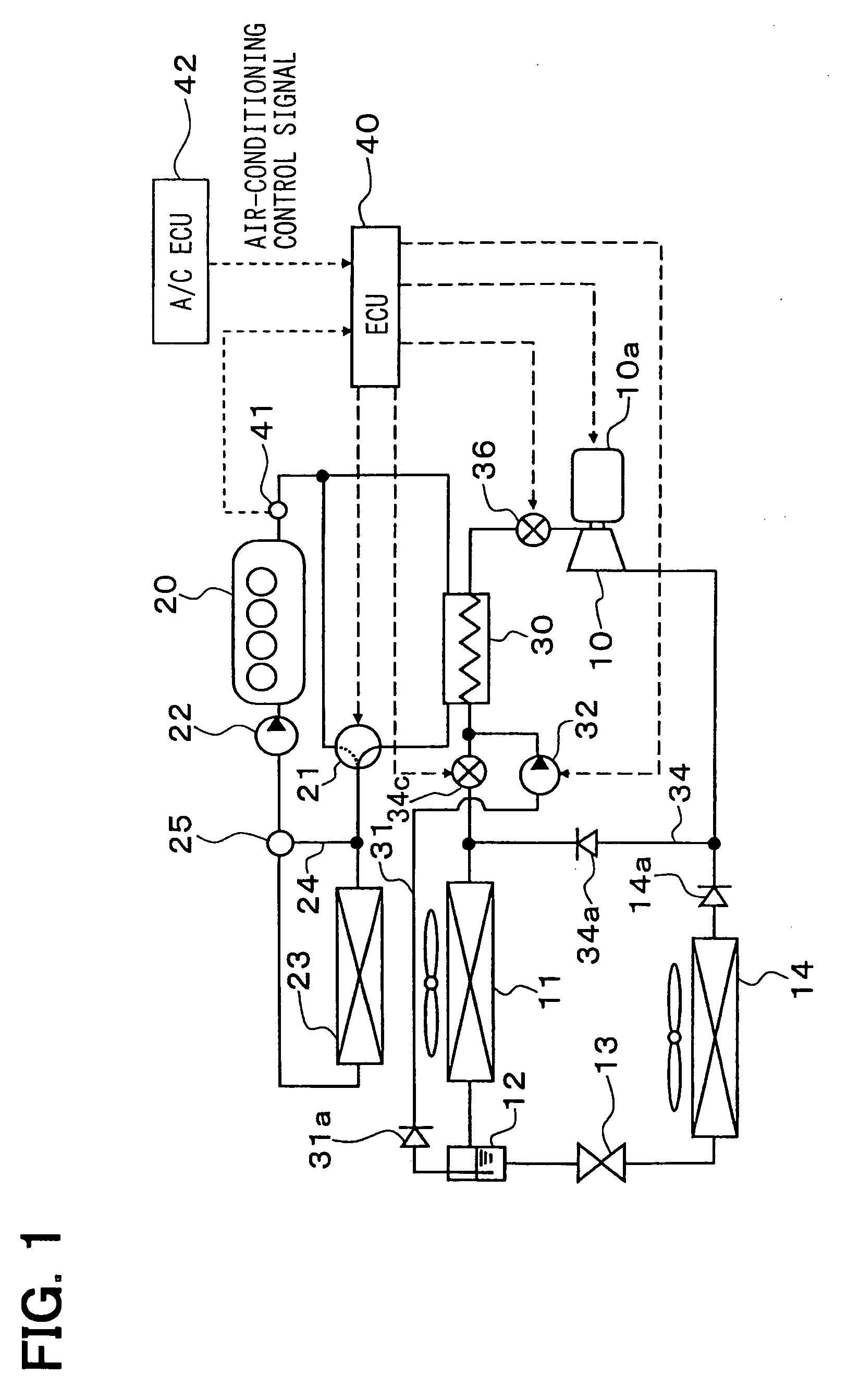Waste heat collecting system having rankine cycle and heating cycle