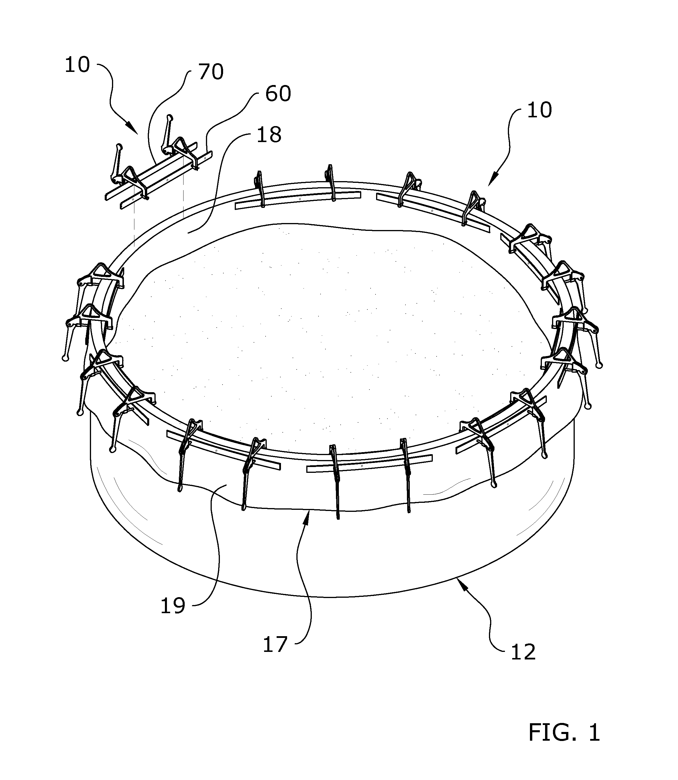 Tank Liner Clamp System