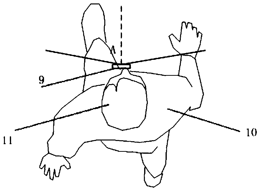 Composite blind guiding system