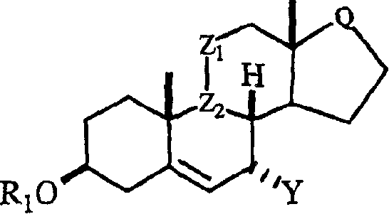 Processes for preparing C-7 substituted 5-androstenes