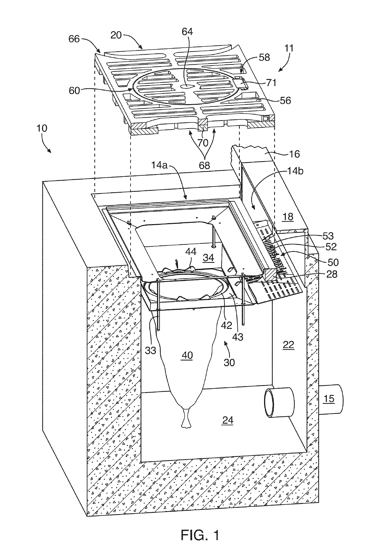 Storm drain grate and filter apparatus and method