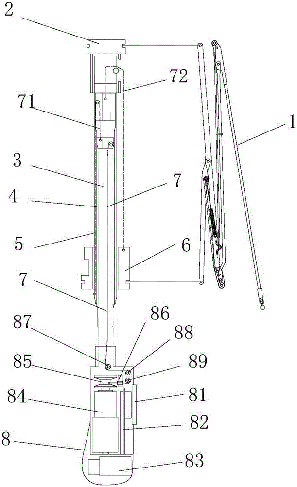 Umbrella head mechanism for automatically unfolding and folding umbrella