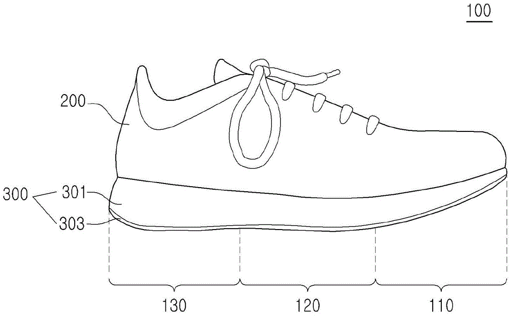 Non-sewing material for a footwear upper, footwear upper and footwear using the same
