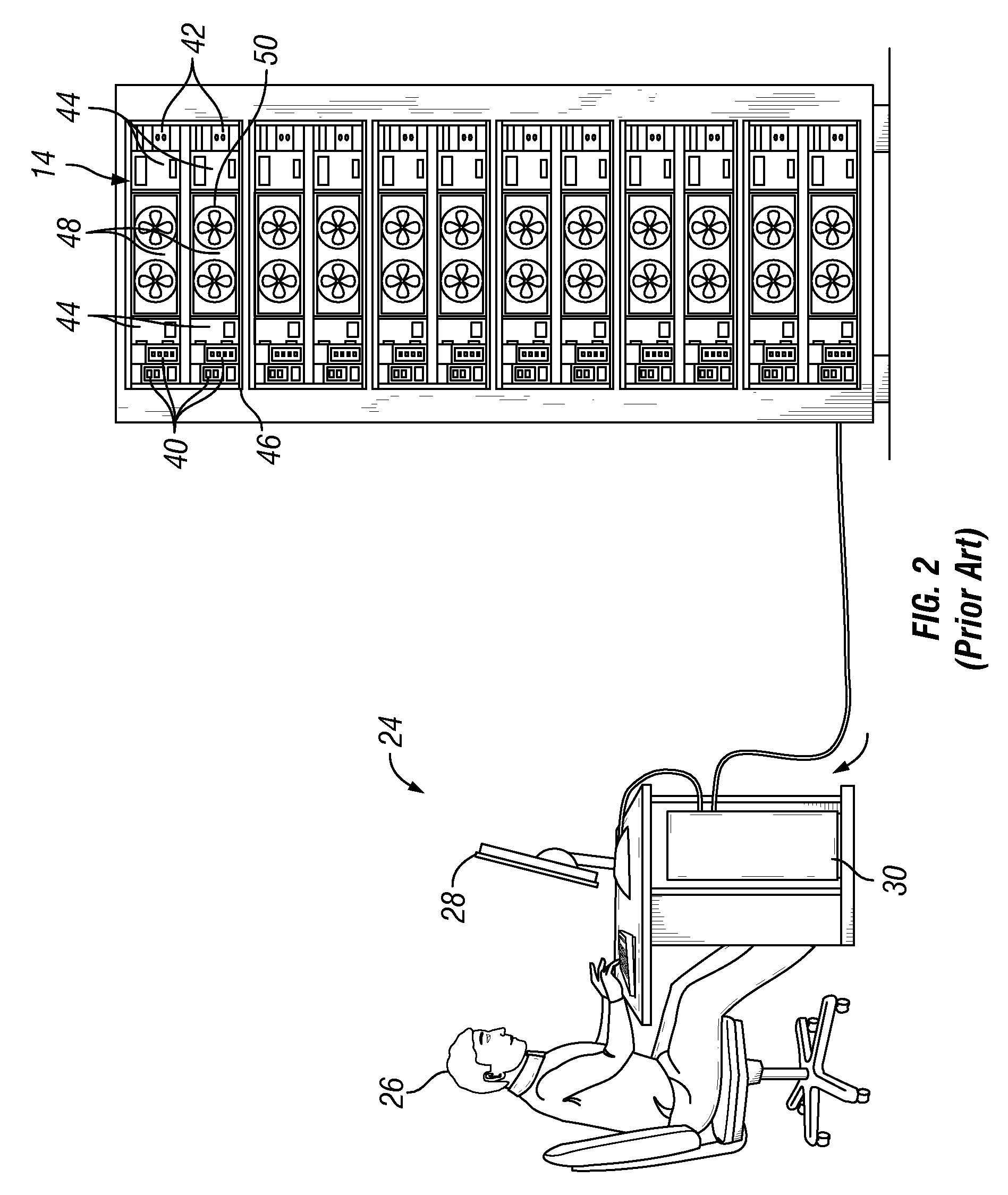 Air-pressure-dependent control of cooling systems using a shared air pressure sensor