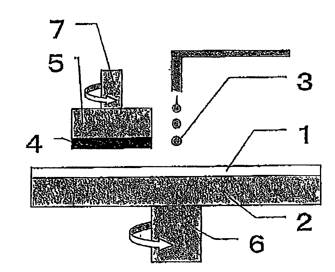 Method for Production of a Laminate Polishing Pad