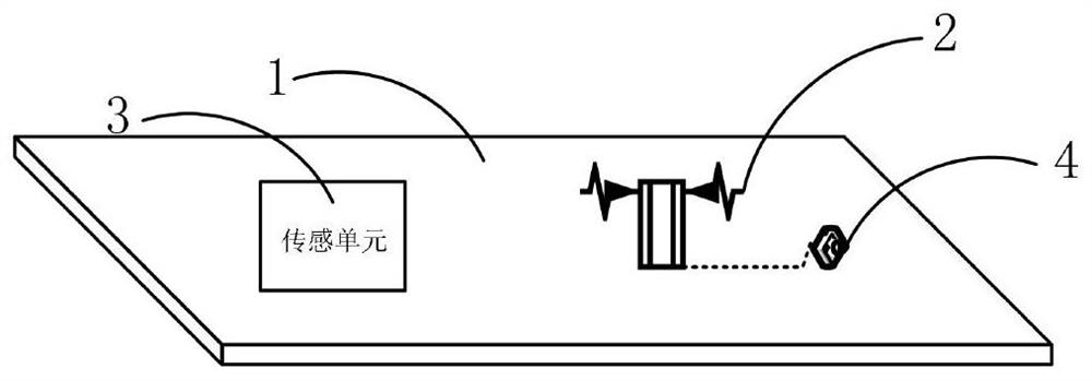 Device and method for monitoring structural health degree of structural body based on deep learning