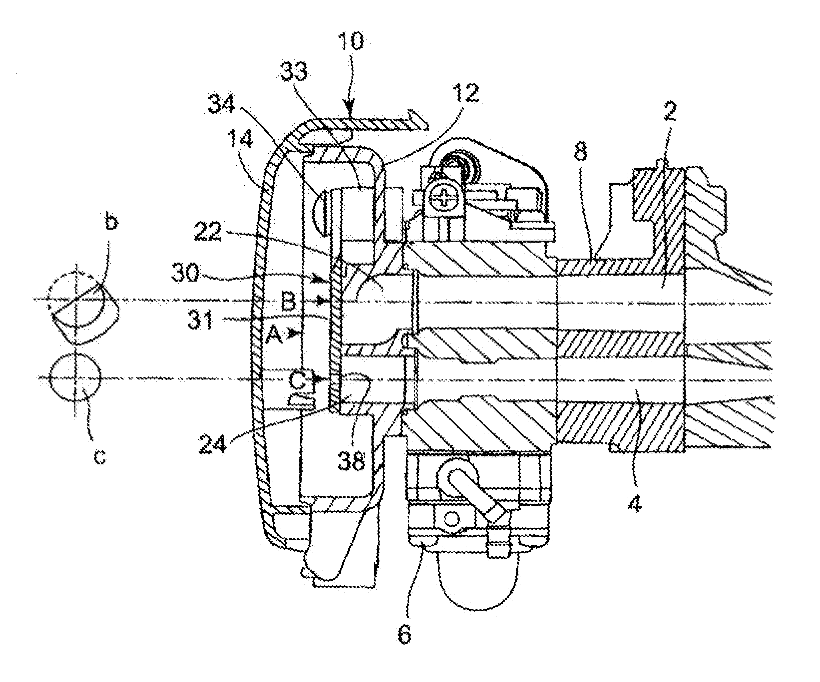 Air cleaner in two-stroke engine