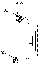 Vacuum device for tightness detection of 45 degree fillet weld at CM node of LNG ship