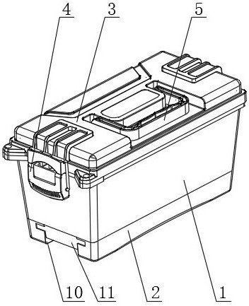 Construction instrument maintenance tool box
